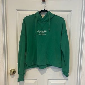 Green Abercrombie Hoodie
